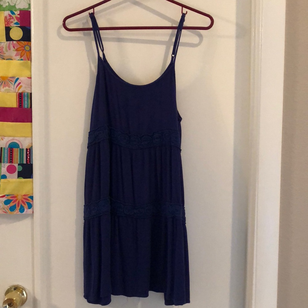 Blue dress